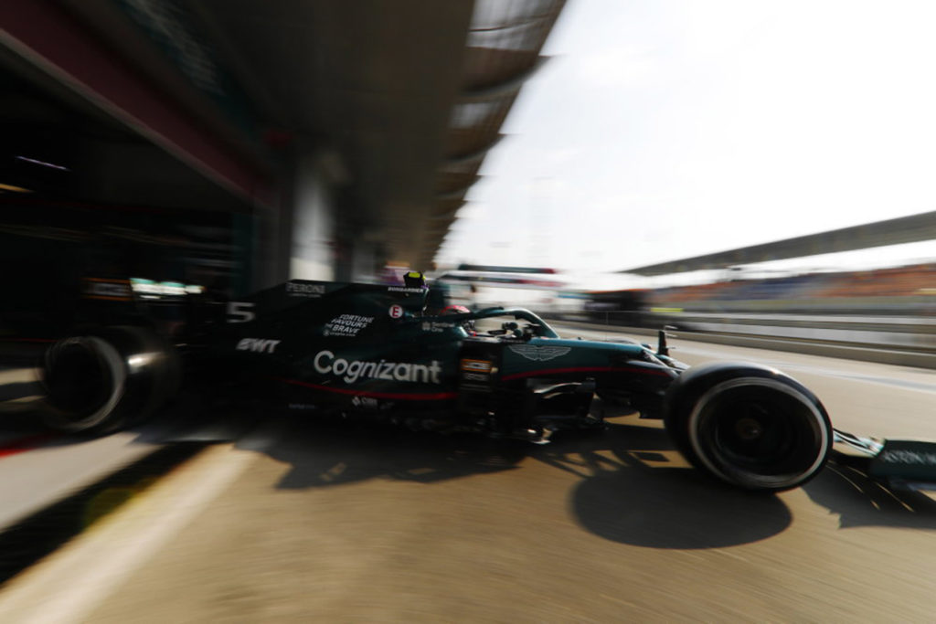 Formel 1 Sebastian Vettel Aston Martin Katar GP 2021