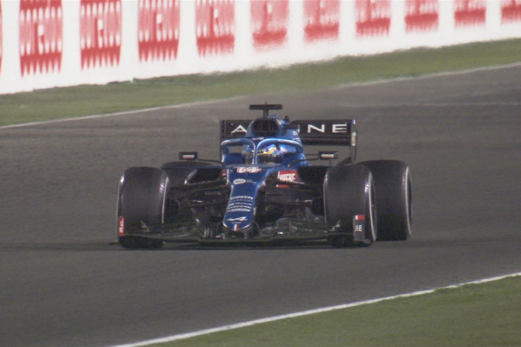 Formel 1 Fernando Alonso Alpine Katar GP