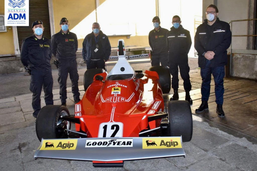 Formel 1 Lauda Ferrari Fälschung Agenzia Dogana e Monopoli ADM