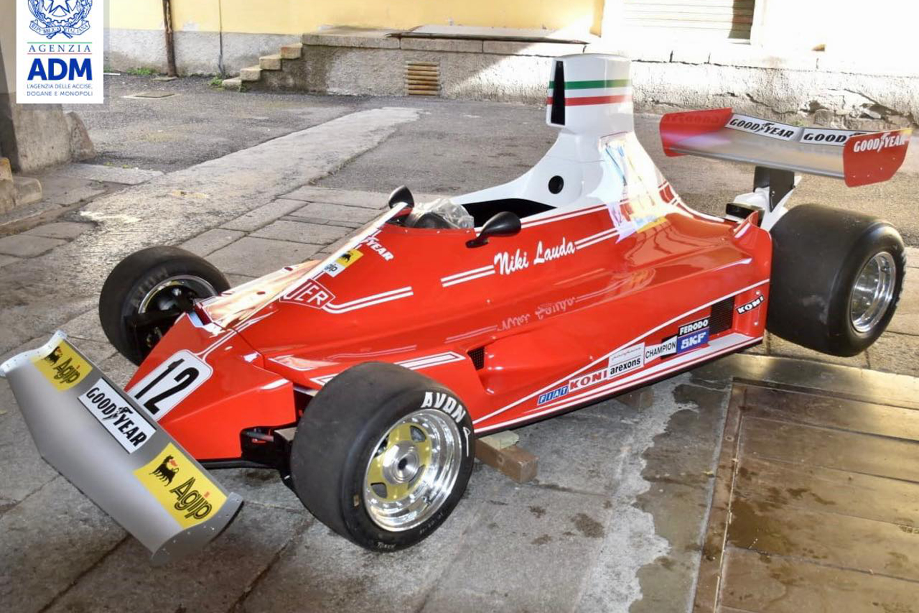 Formel 1 Lauda Fälschung Agenzia Dogana e Monopoli ADM