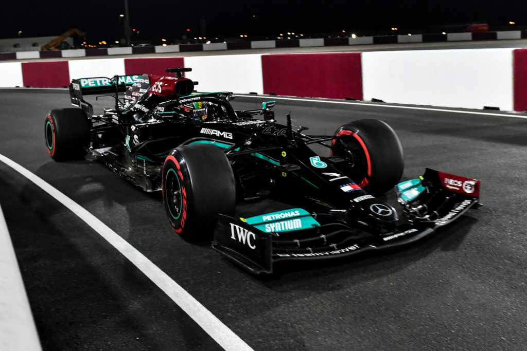 Formel 1 Lewis Hamilton Mercedes Katar GP Quali 2021
