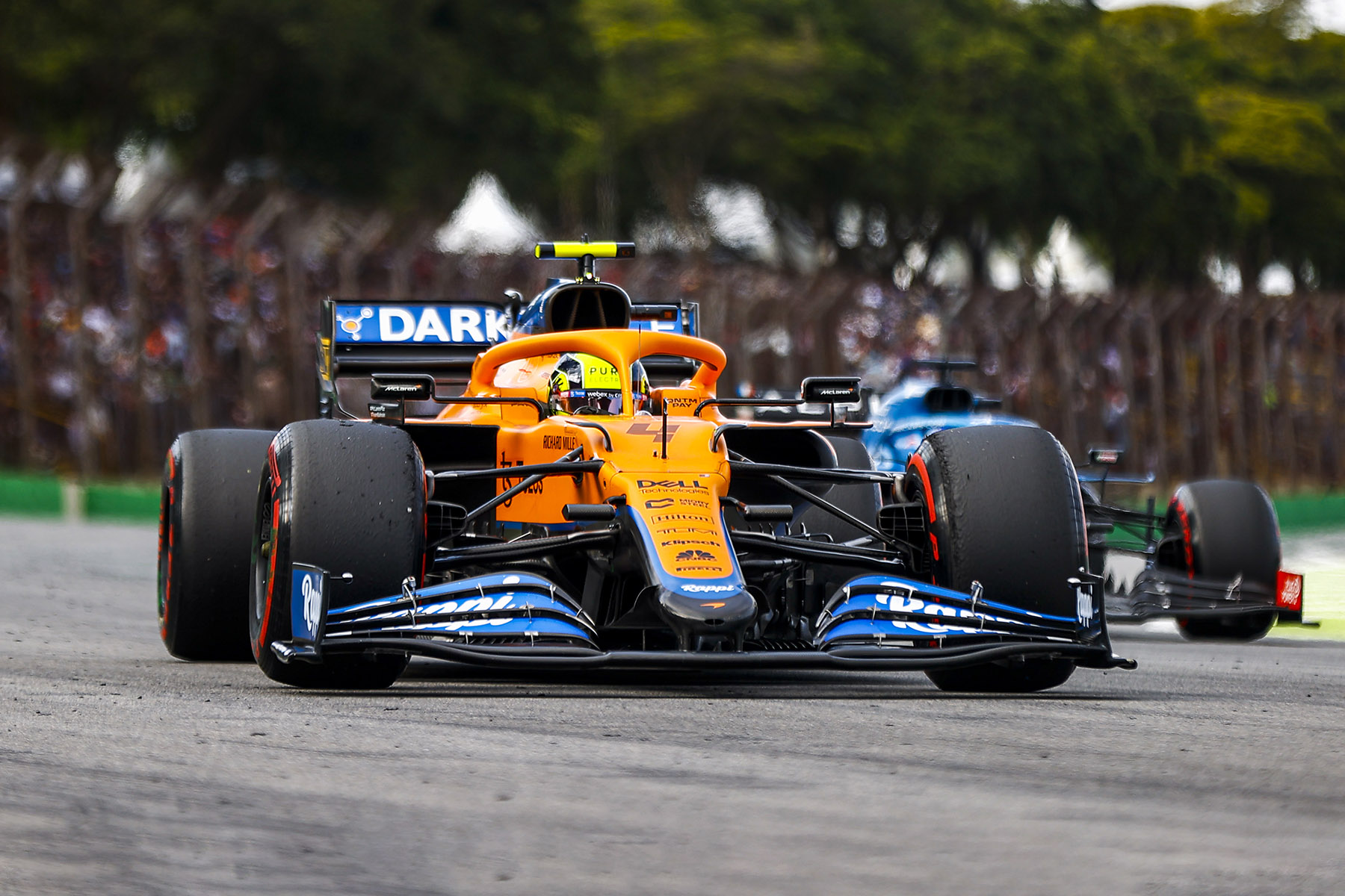 Formel 1 McLaren Lando Norris Brasilien GP 2021