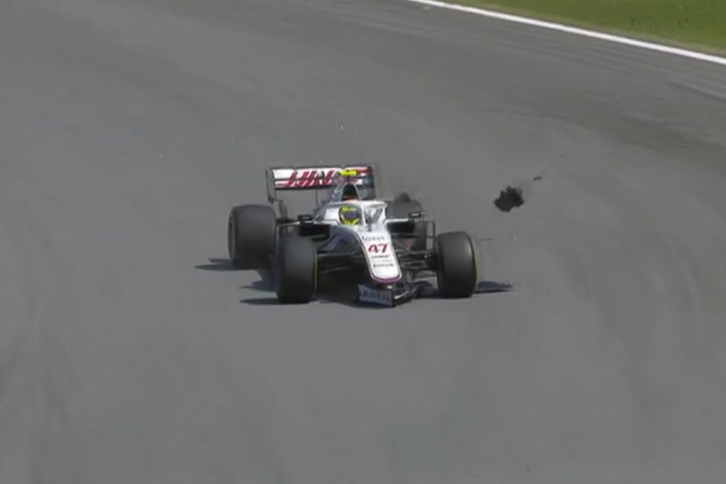 Formel 1 Mick Schumacher Brasilien GP Unfall