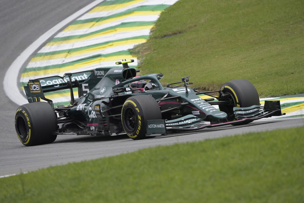Formel 1 Sebastian Vettel Aston Martin Brasilien Sprint