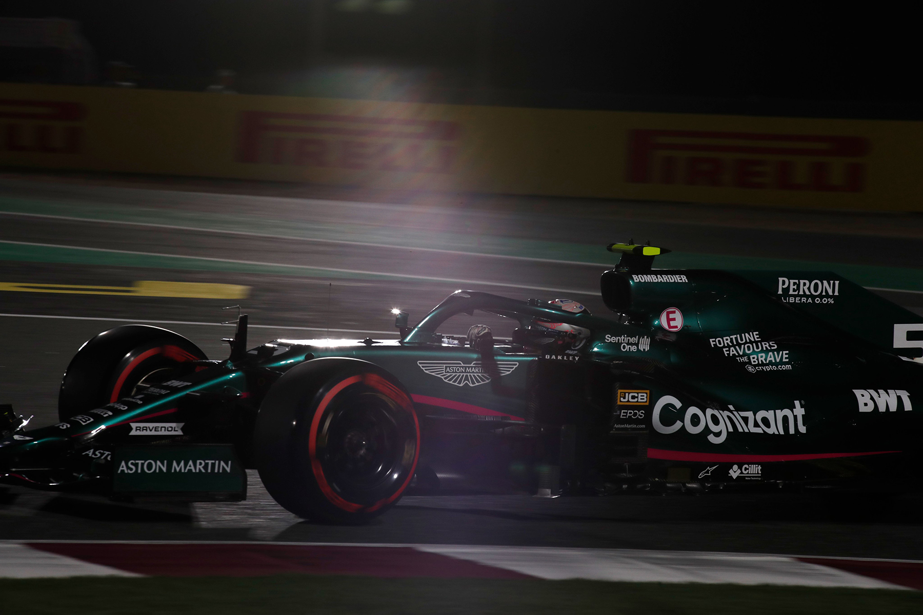 Sebastian Vettel. Credit: Aston Martin