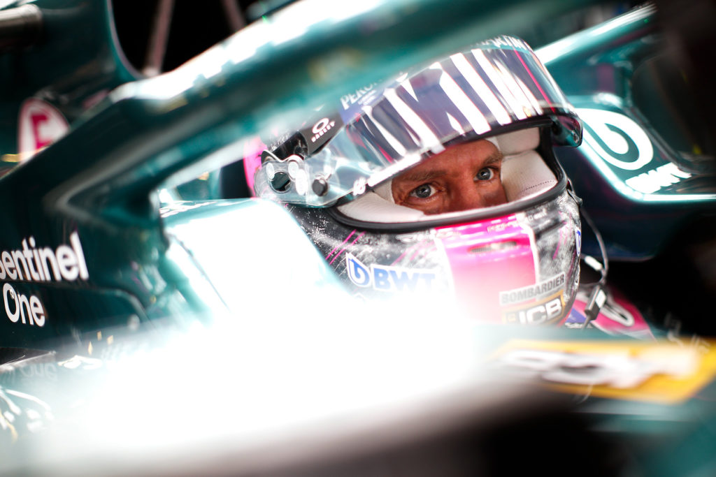 Formel 1 Sebastian Vettel Mexico GP 2021 FP1