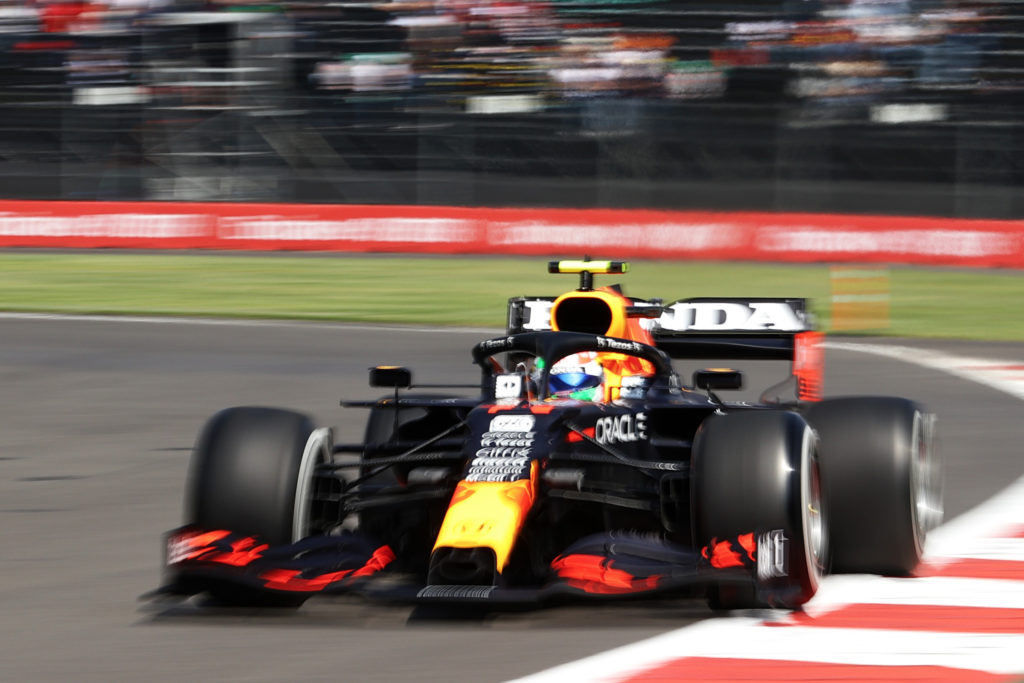 Formel 1 Sergio Perez Red Bull Mexico GP FP2