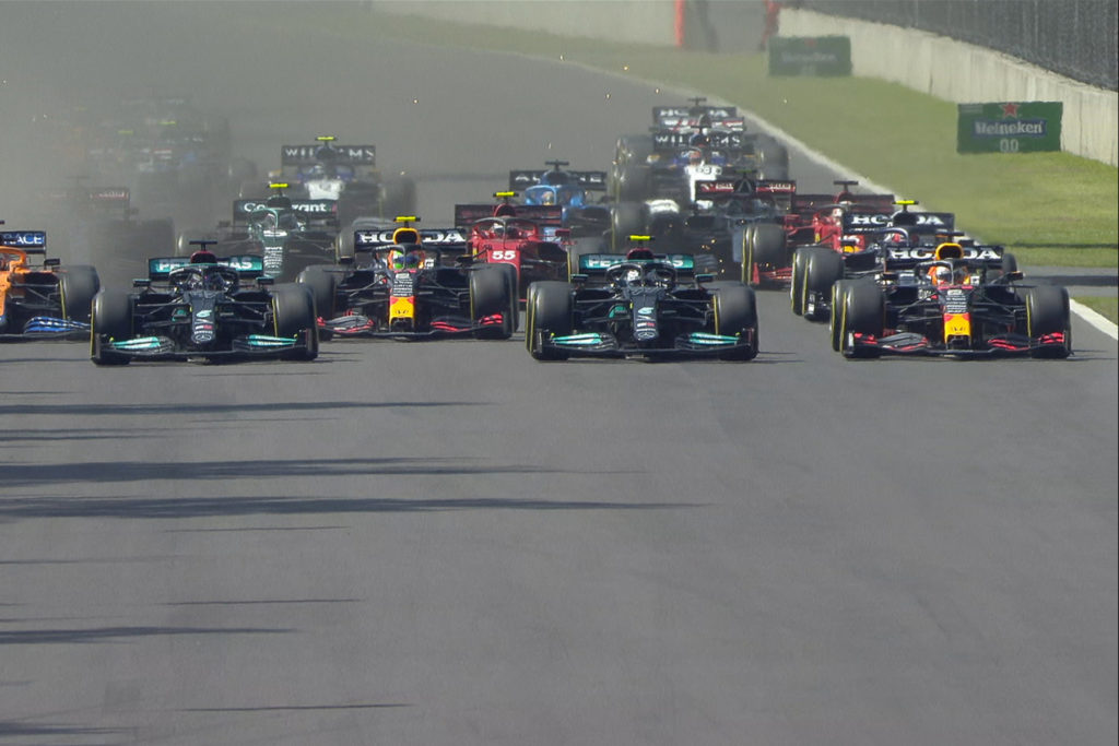 Formel 1 Start Mexico GP 2021