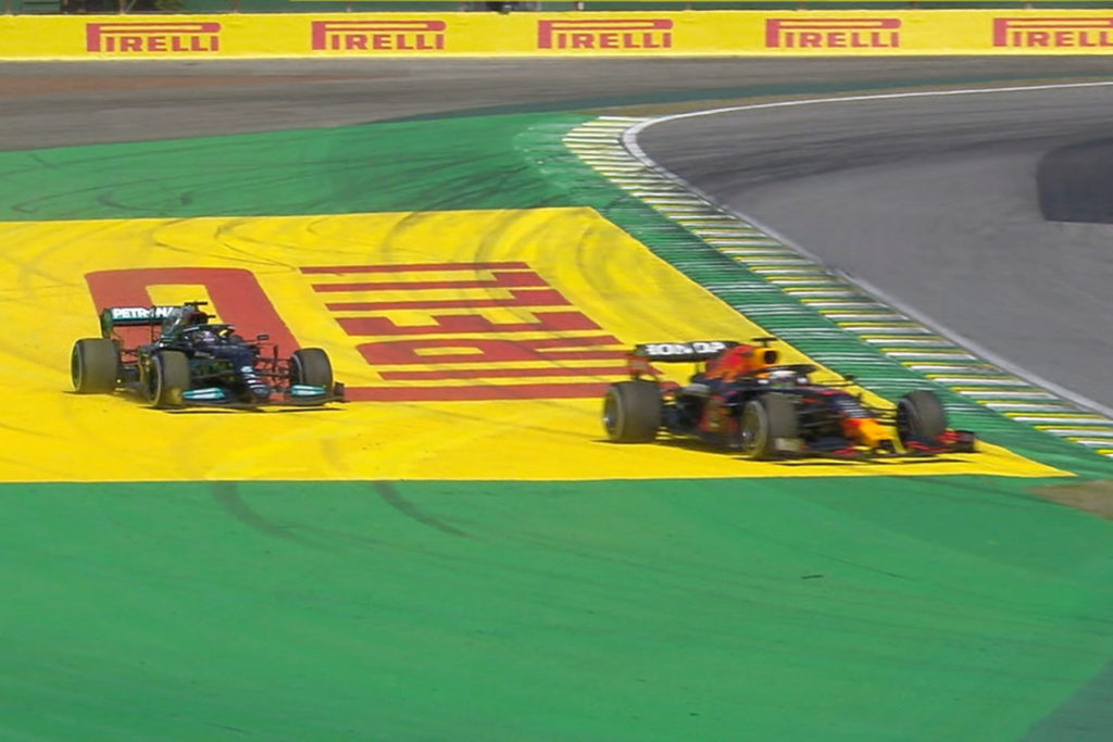 Formel 1 Verstappen Hamilton Duell Brasilien GP