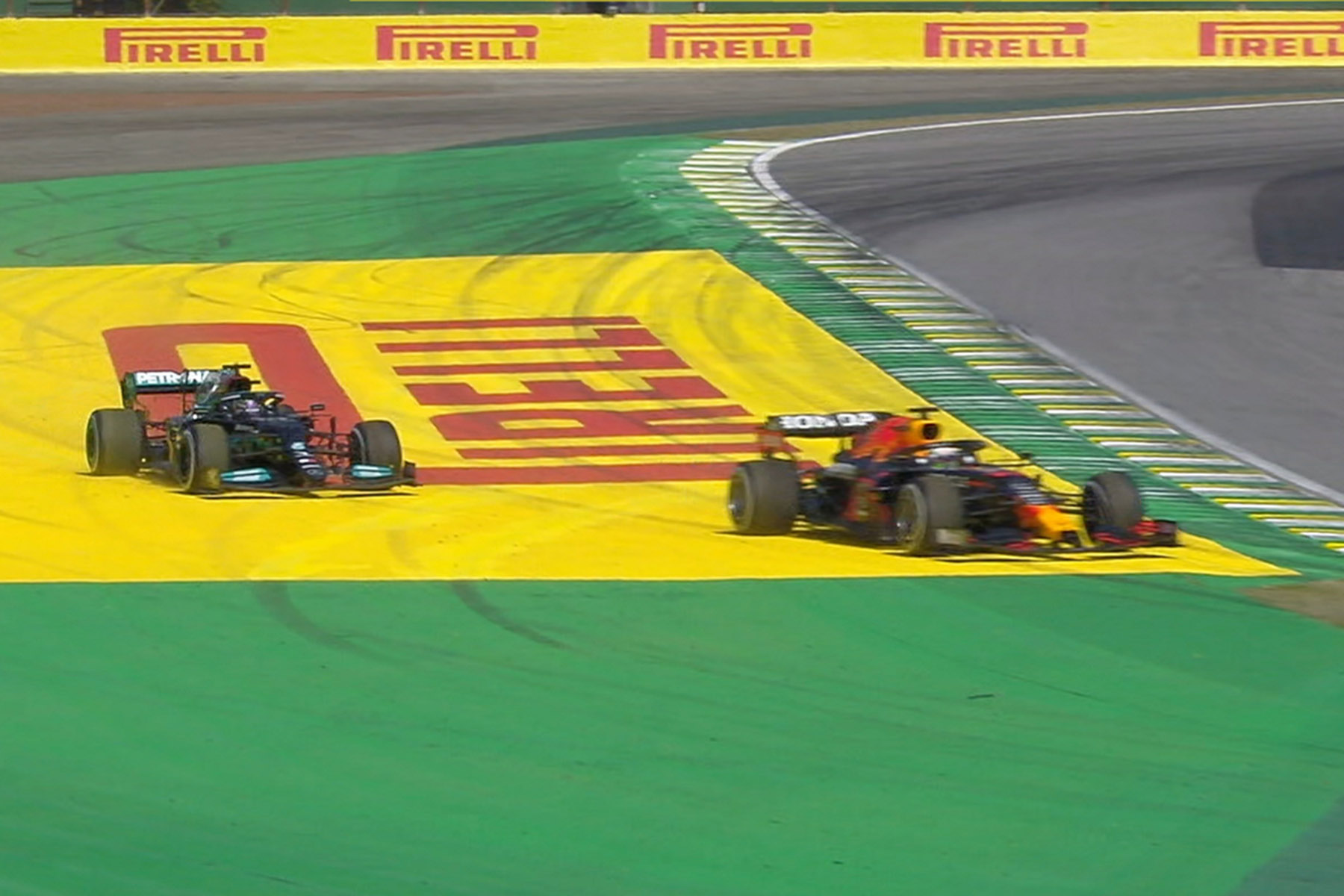 Formel 1 Verstappen Hamilton Duell Brasilien GP