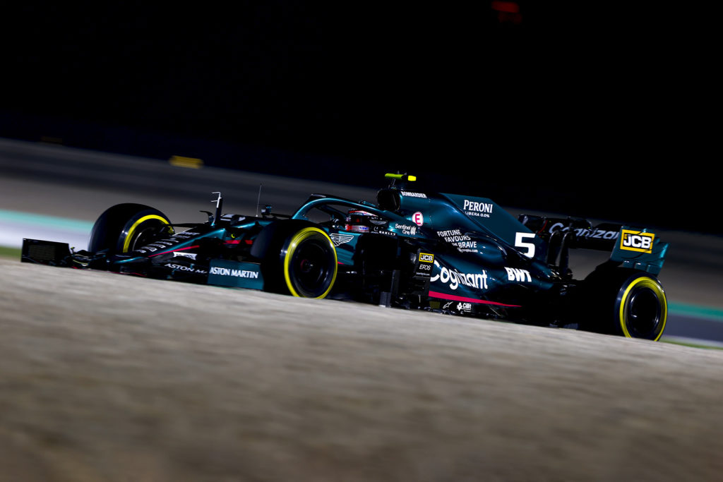 Formel 1 Sebastian Vettel Aston Martin Katar GP Quali 2021