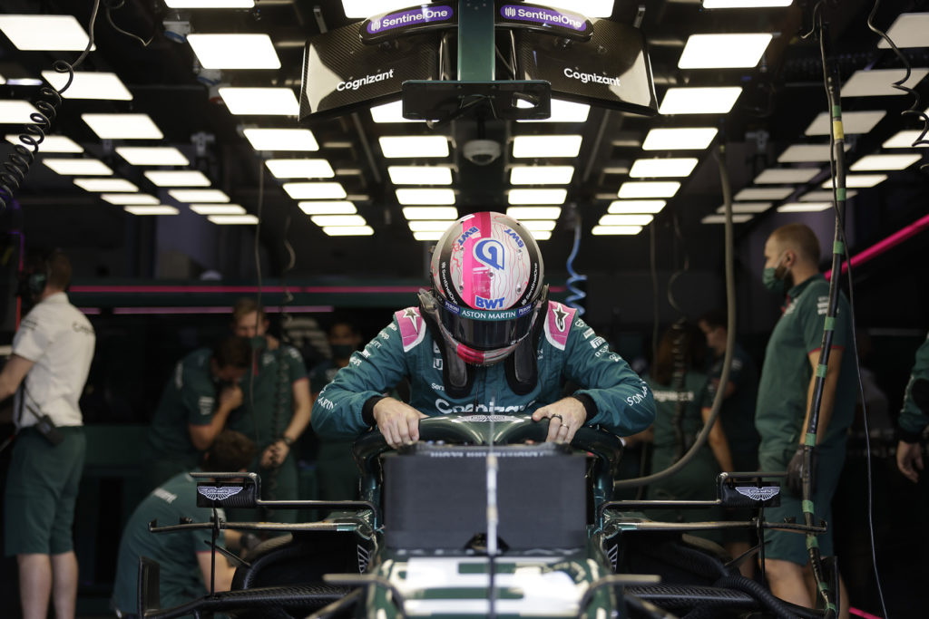 Formel 1 Sebastian Vettel Aston Martin Katar GP Quali 2021