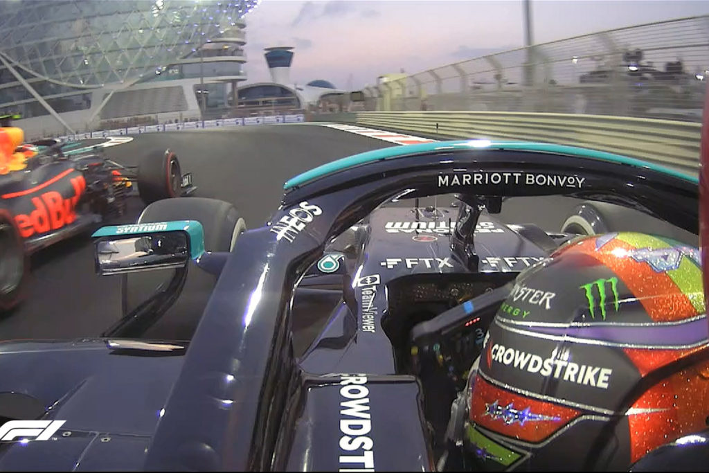 Formel 1 Hamilton Perez Abu Dhabi 2021