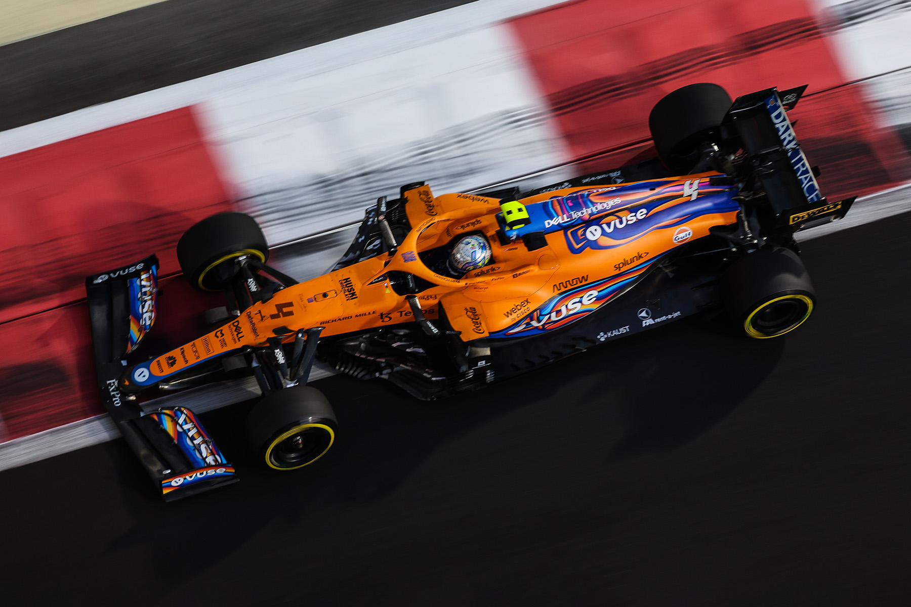 Formel 1 Lando Norris McLaren Abu Dhabi Quali 2021