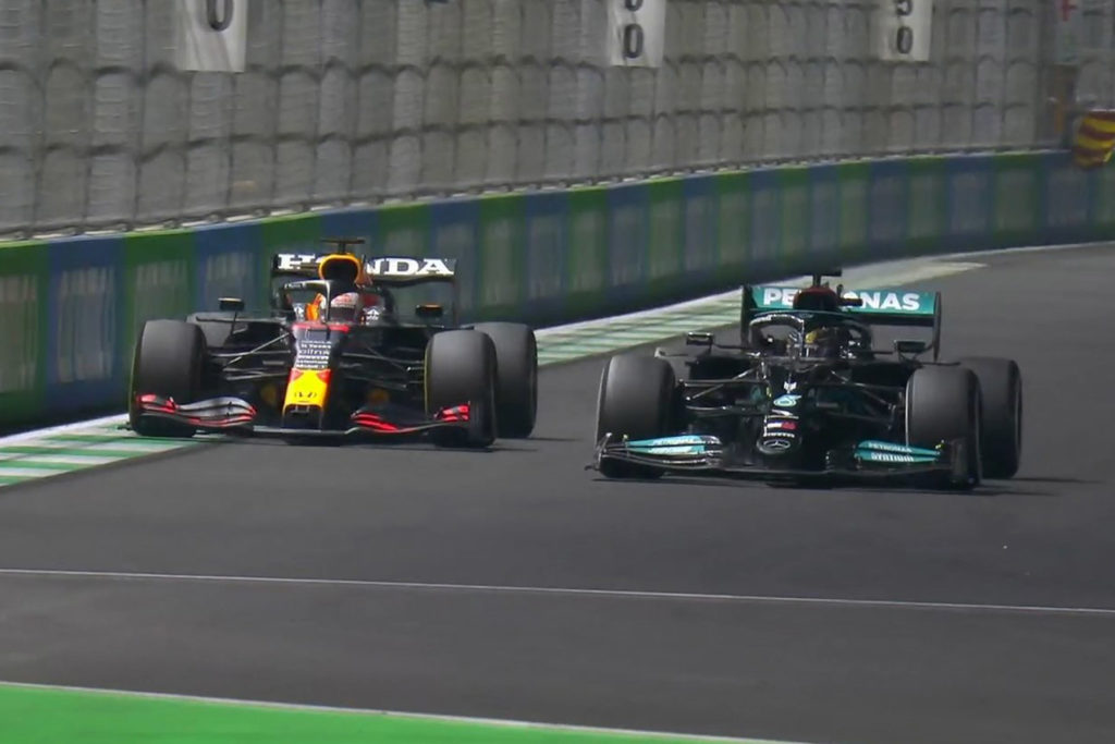 Formel 1 Lewis Hamilton Max Verstappen Sudi Arabien GP 2021 Rennen