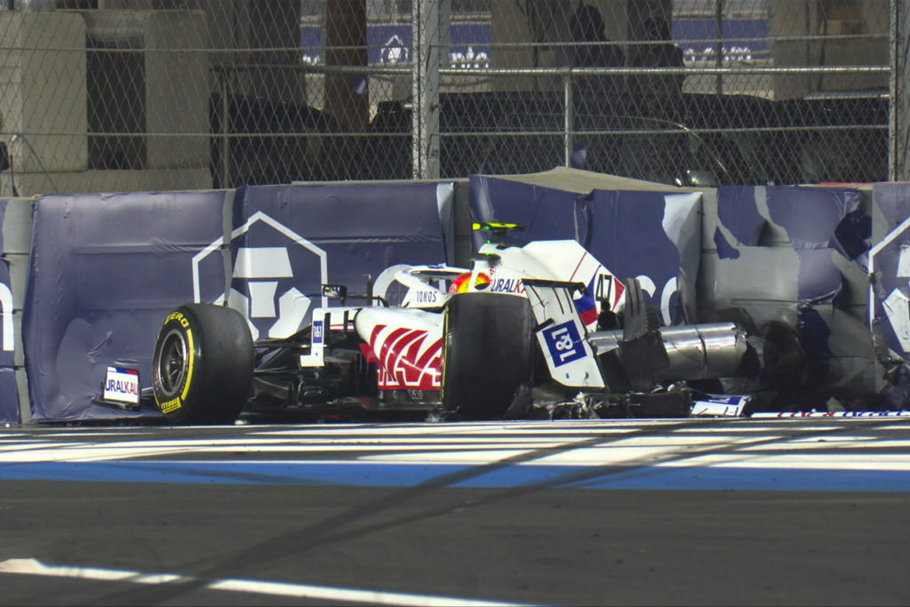 Formel 1 Mick Schumacher Saudi Arabien GP Crash