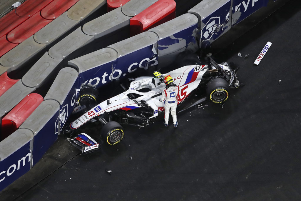 Formel 1 Mick Schumacher Haas Saudi Arabien GP Crash 2021