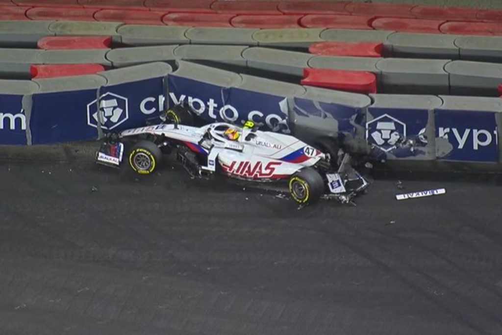 Formel 1 Mick Schumacher Saudi Arabien GP Crash