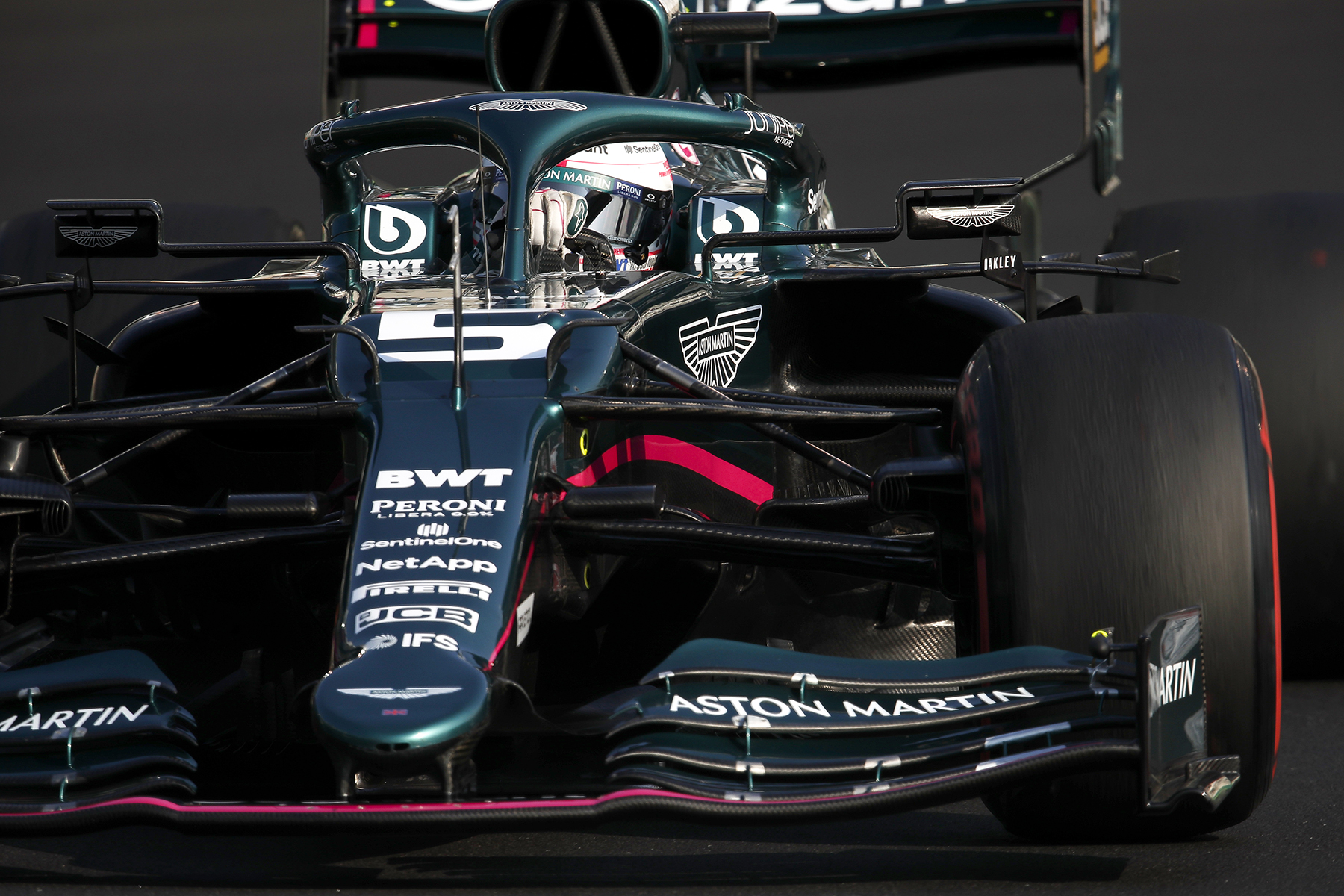 Formel 1 Sebastian Vettel Aston Martin Abu Dhabi GP 2021