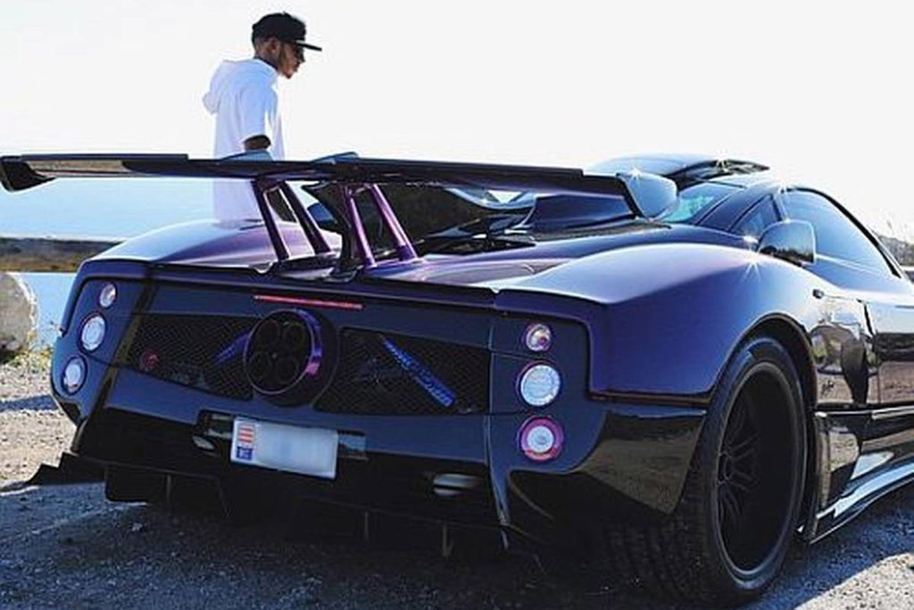 Formel 1 Lewis Hamilton Pagani Zonda 3 2