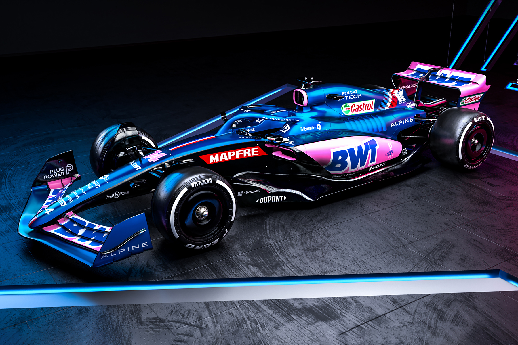 Formel 1 Alpine A522 2022