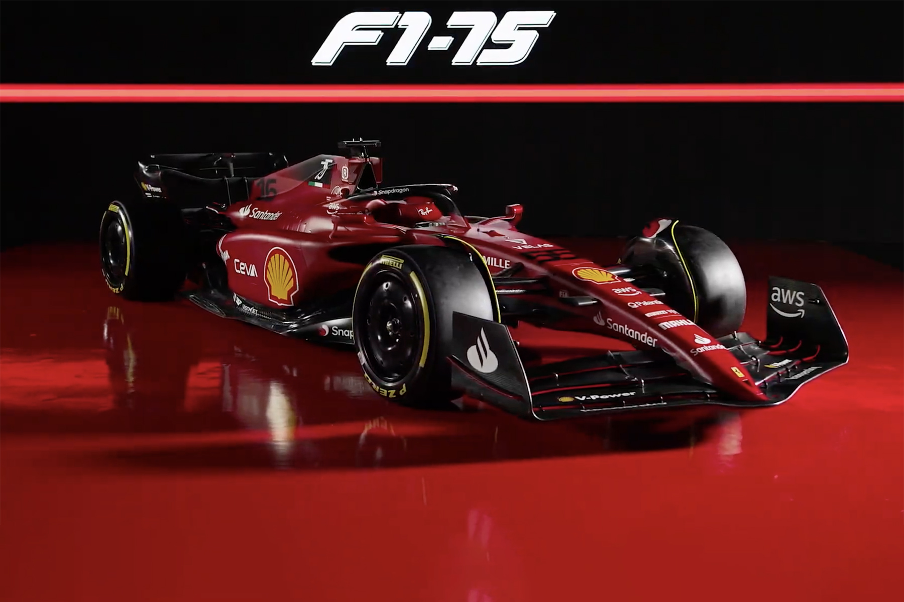 Formel 1 Ferrari F1-75 2022