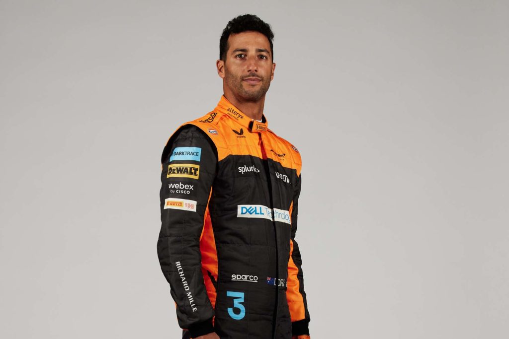 Formel 1 Daniel Ricciardo. Credit: McLaren