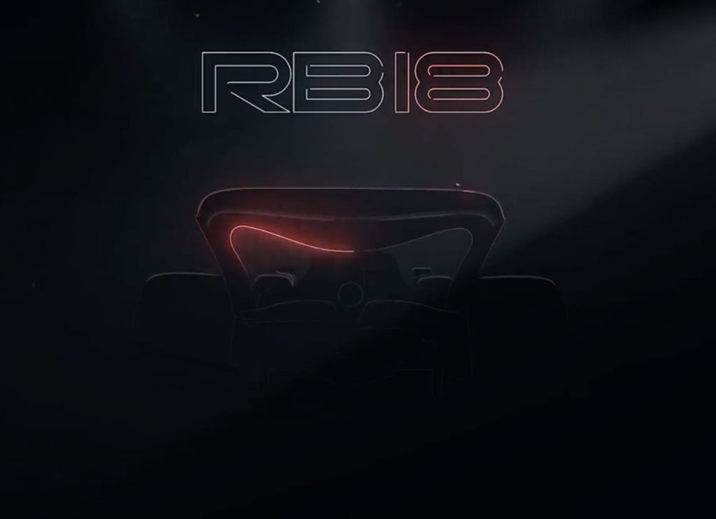 Formel 1 Red Bull RB18 Teaser 2022