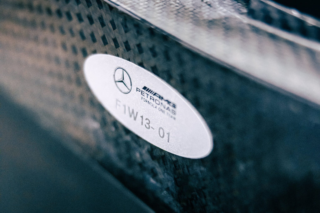 Formel 1 Mercedes F1W13. Credit: Mercedes/Twitter