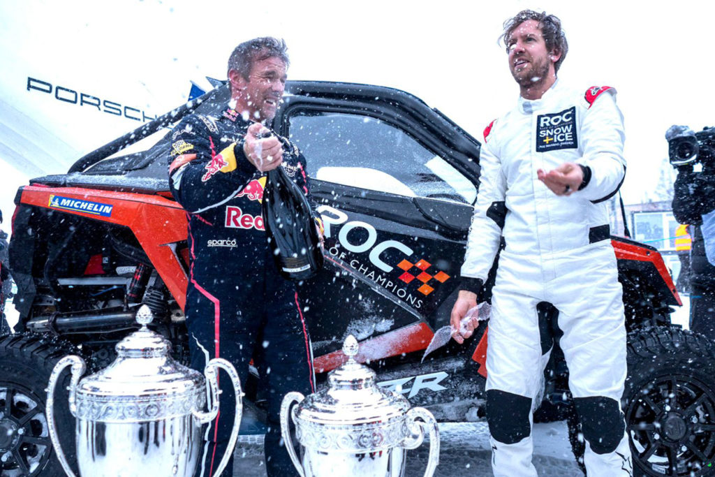 Race of Champions Loeb Vettel 2022