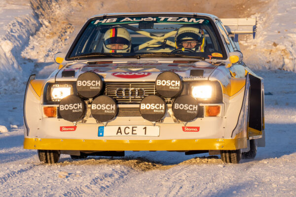 Sebastian Vettel Audi quattro S1 Race of Champions 2022