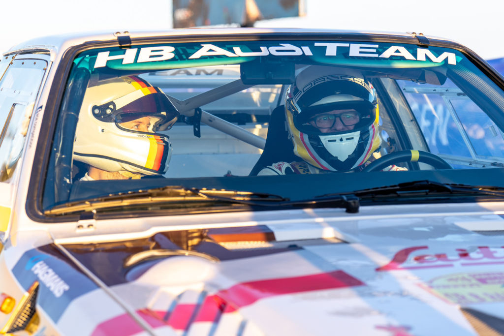 Sebastian Vettel Audi quattro S1 Race of Champions 2022