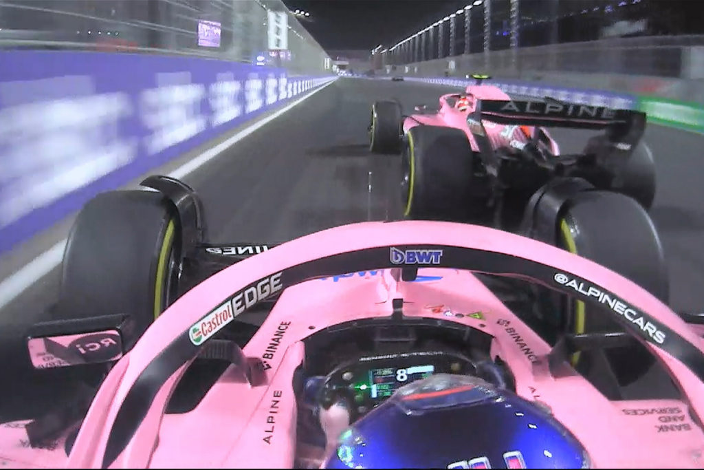 Formel 1 Alpine Duell Saudi Arabien GP 2022