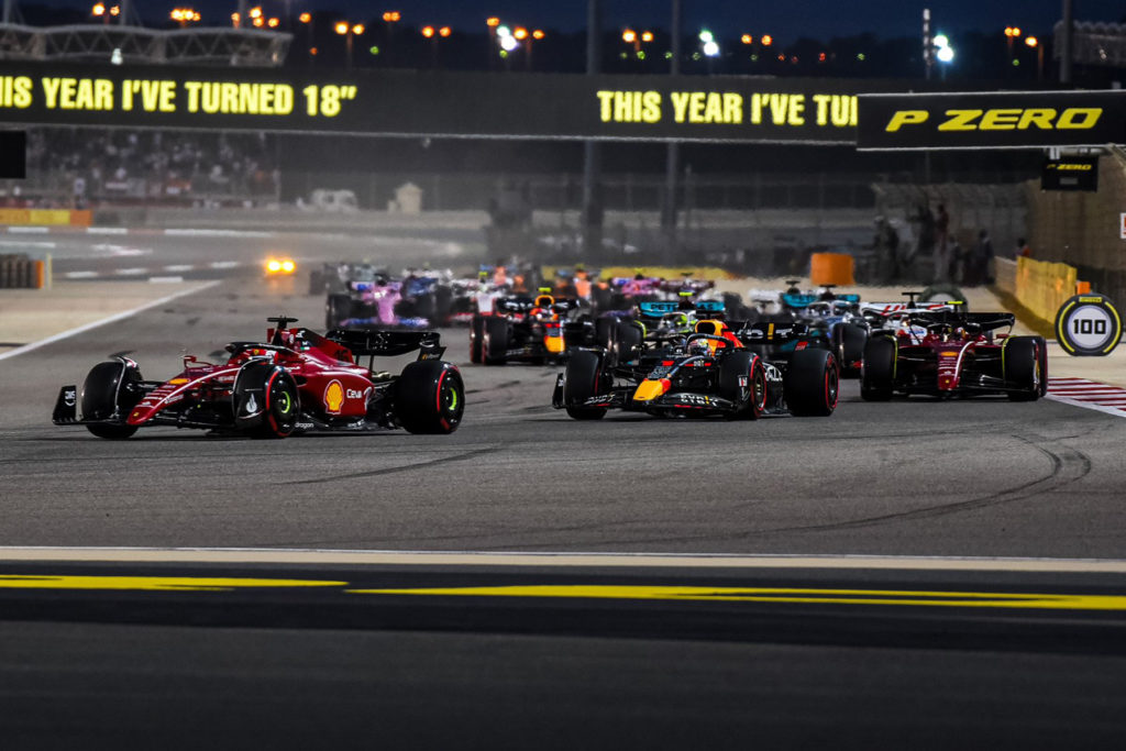 Formel 1 Start Bahrain GP 2022