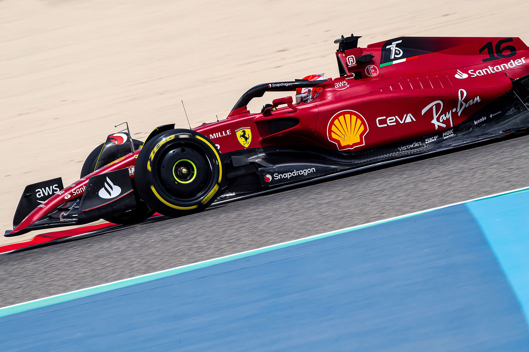 Formel 1 Charles Leclerc Ferrari Bahrain GP 2022