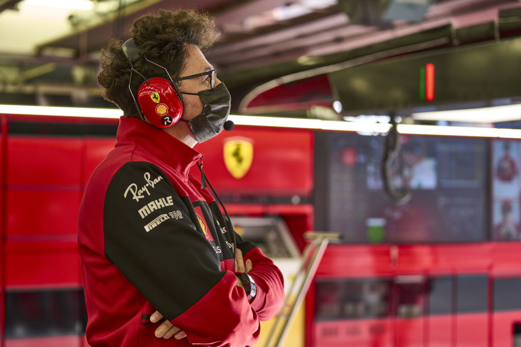 Formel 1 Bahrain GP Mattia Binotto Teamchef 2022