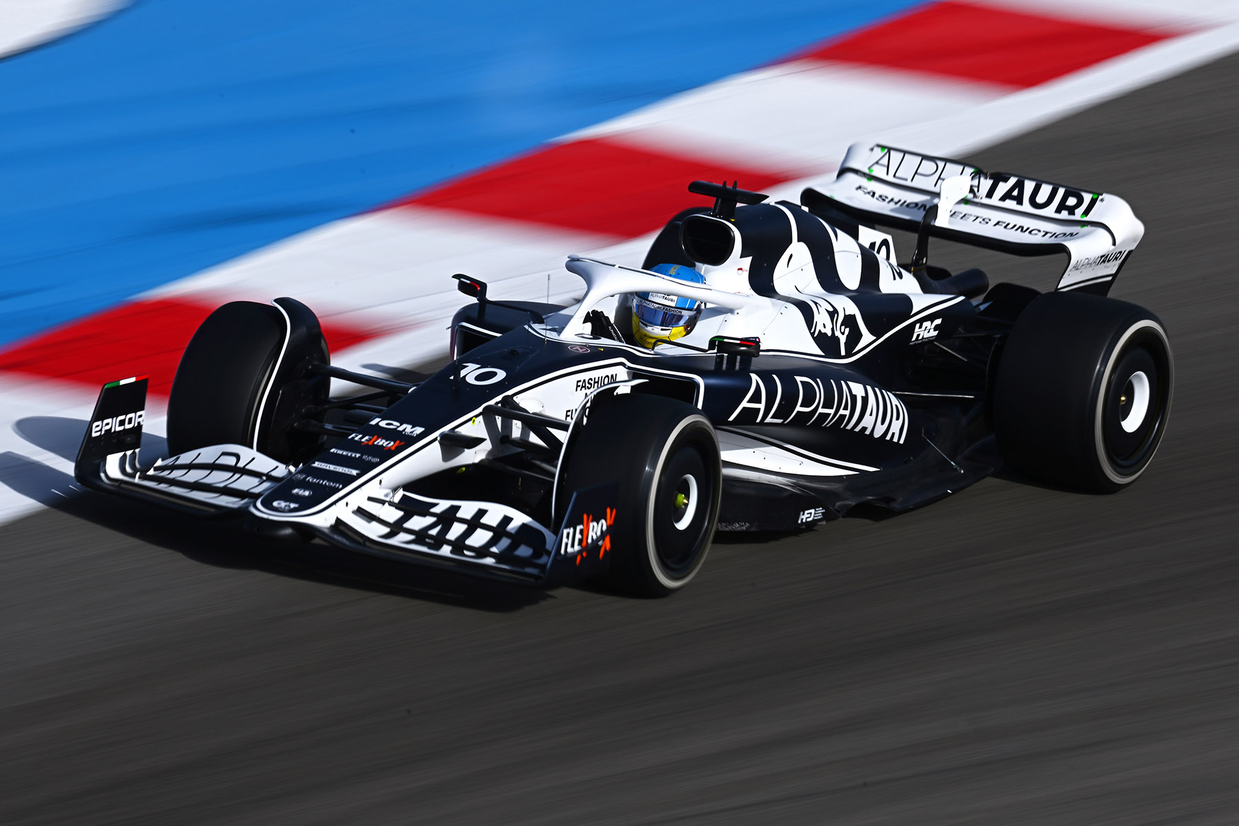 Formel 1 Pierre Gasly AlphaTauri Bahrain GP 2022 FP1