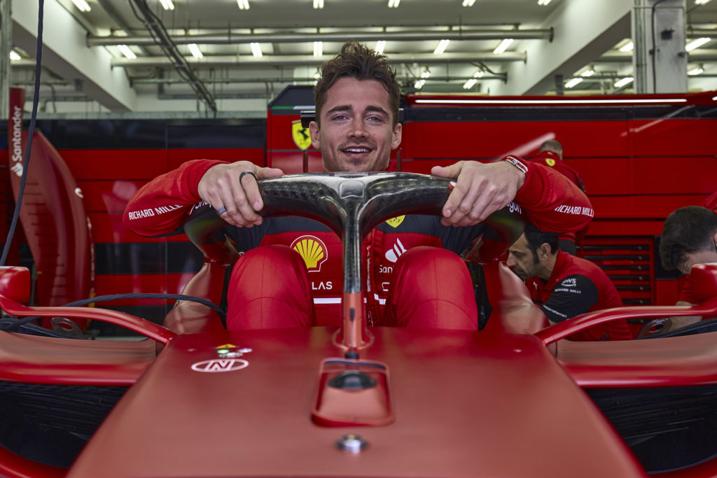 Formel 1 Charles Leclerc Ferrari Bahrain GP 2022 FP1