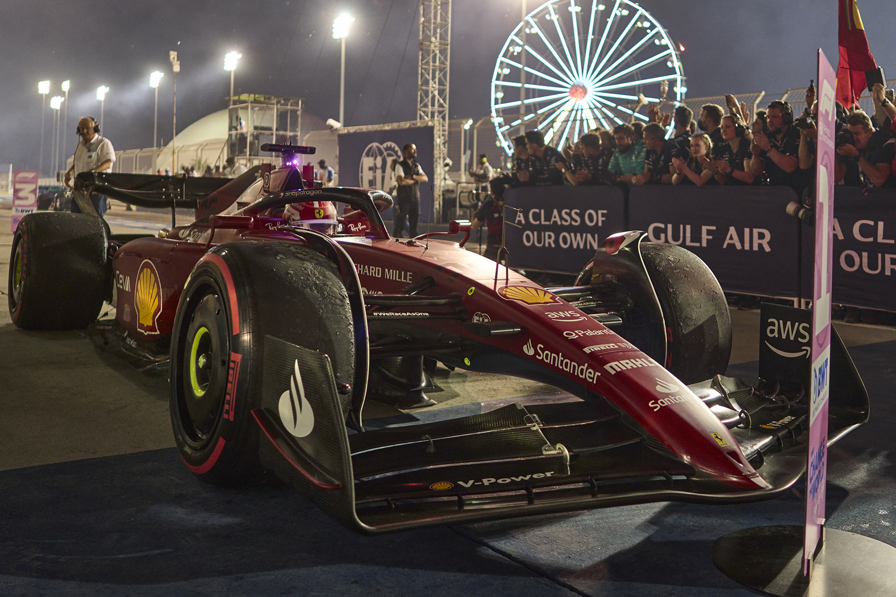 Formel 1 Leclerc Ferrari Bahrain GP 3 2