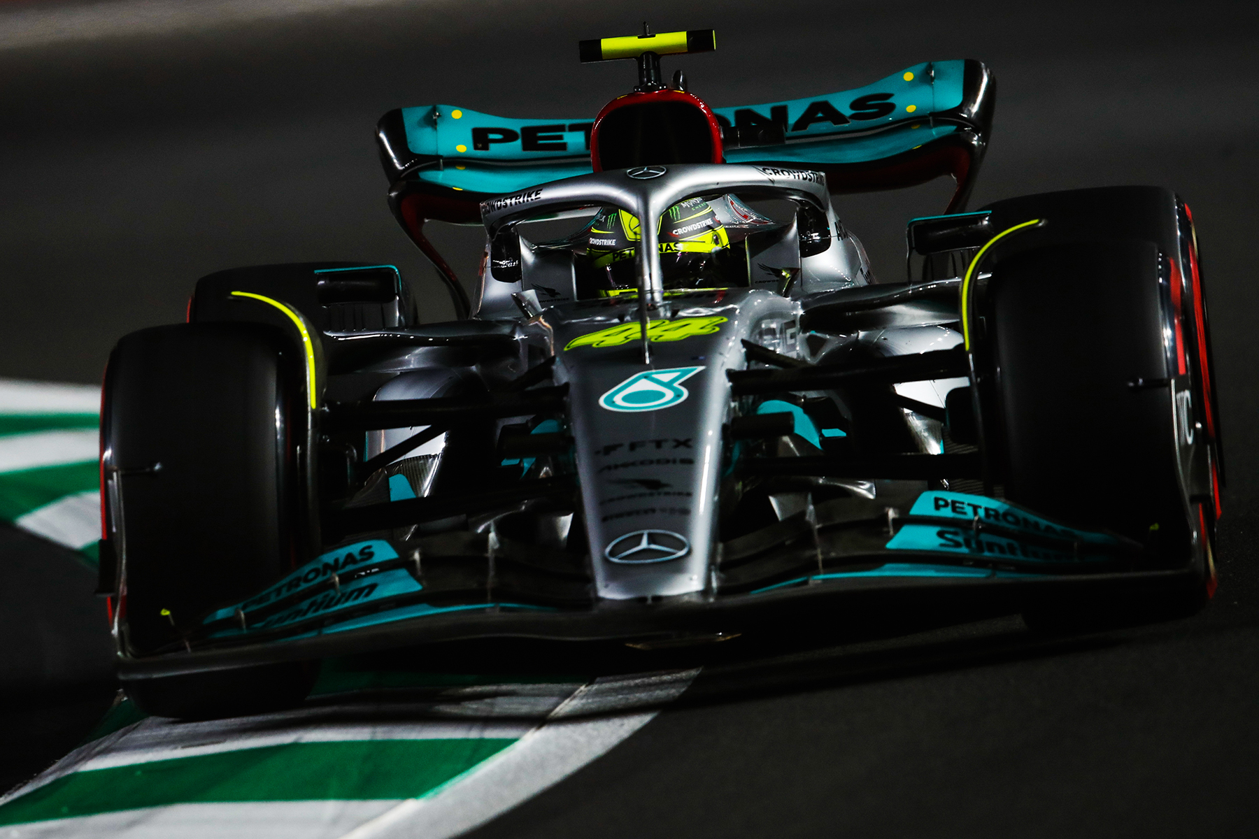 Formel 1 Lewis Hamilton Mercedes Saudi-Arabien GP Quali 2022