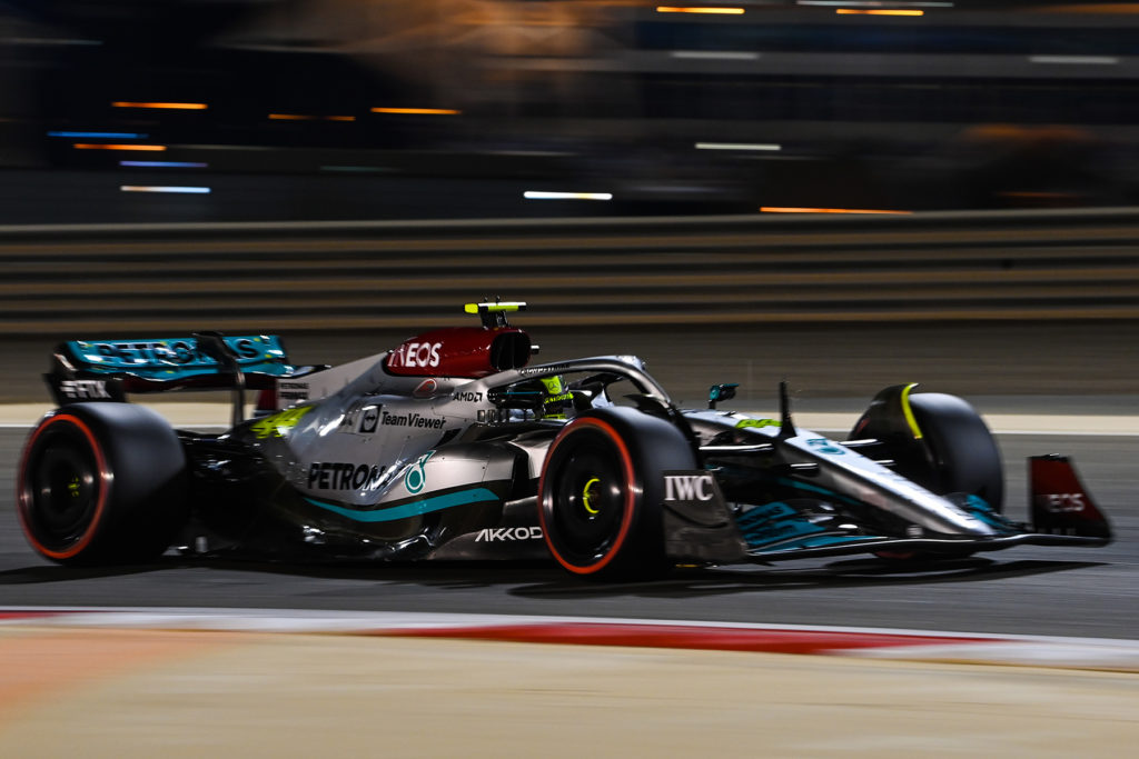 Formel 1 Lewis Hamilton Mercedes Bahrain GP 2022 Quali