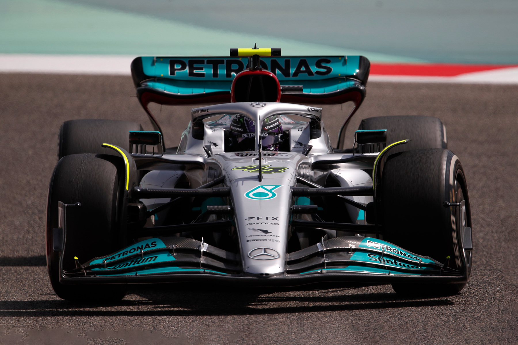 Formel 1 Mercedes Bahrain Lewis Hamilton Test 2022