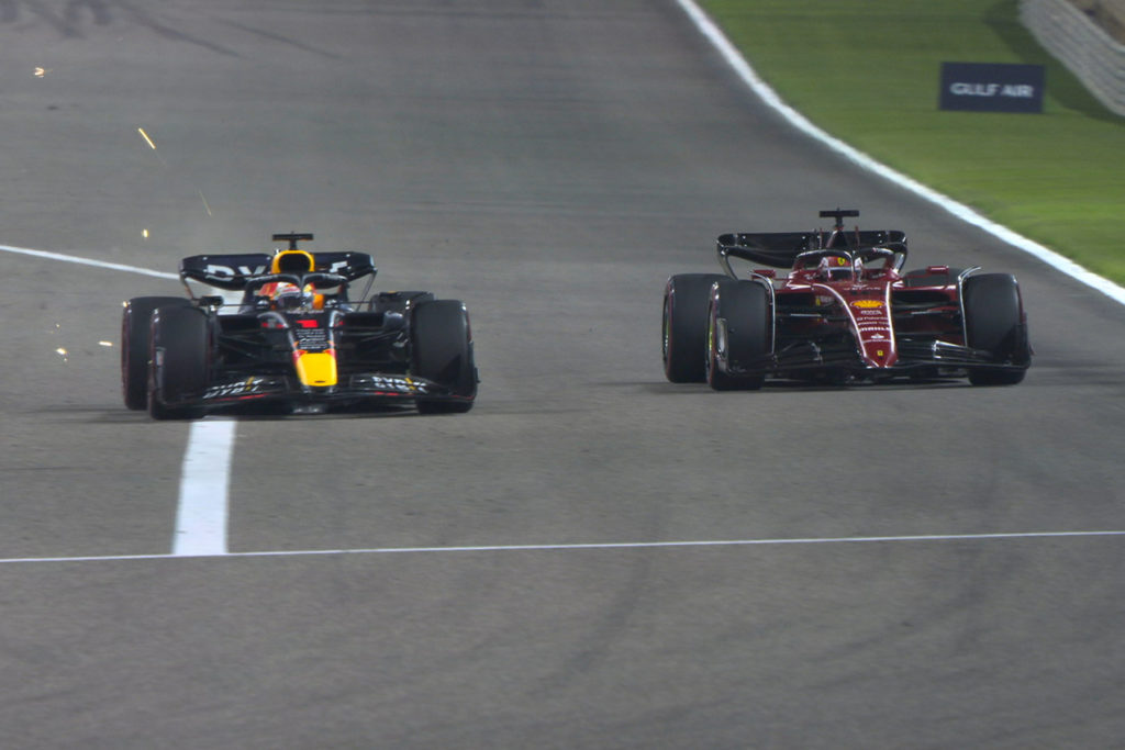 Formel 1 Verstappen Leclerc Bahrain GP 2022