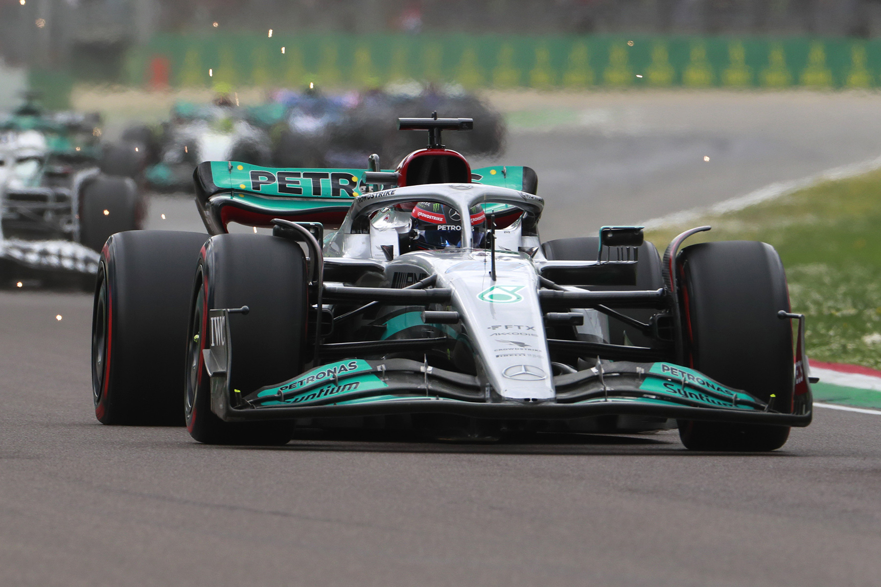 Formel 1 Mercedes George Russell Imola Sprint 2022