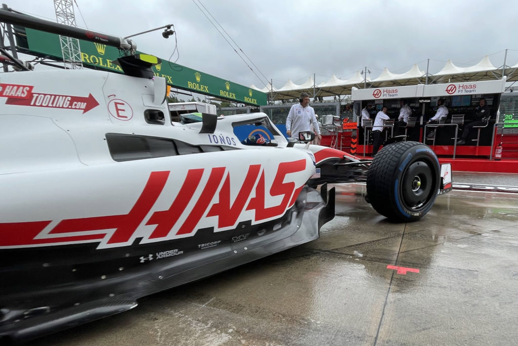 Formel 1 Mick Schumacher Haas Imola FP1 2022
