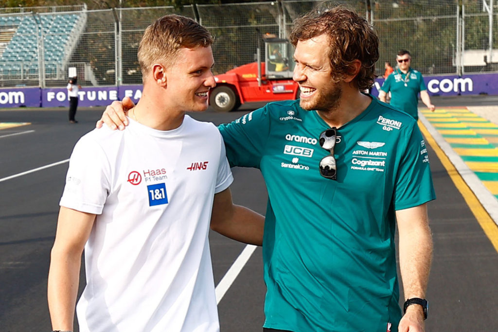 Formel 1 Mick Schumacher Sebastian Vettel 2022