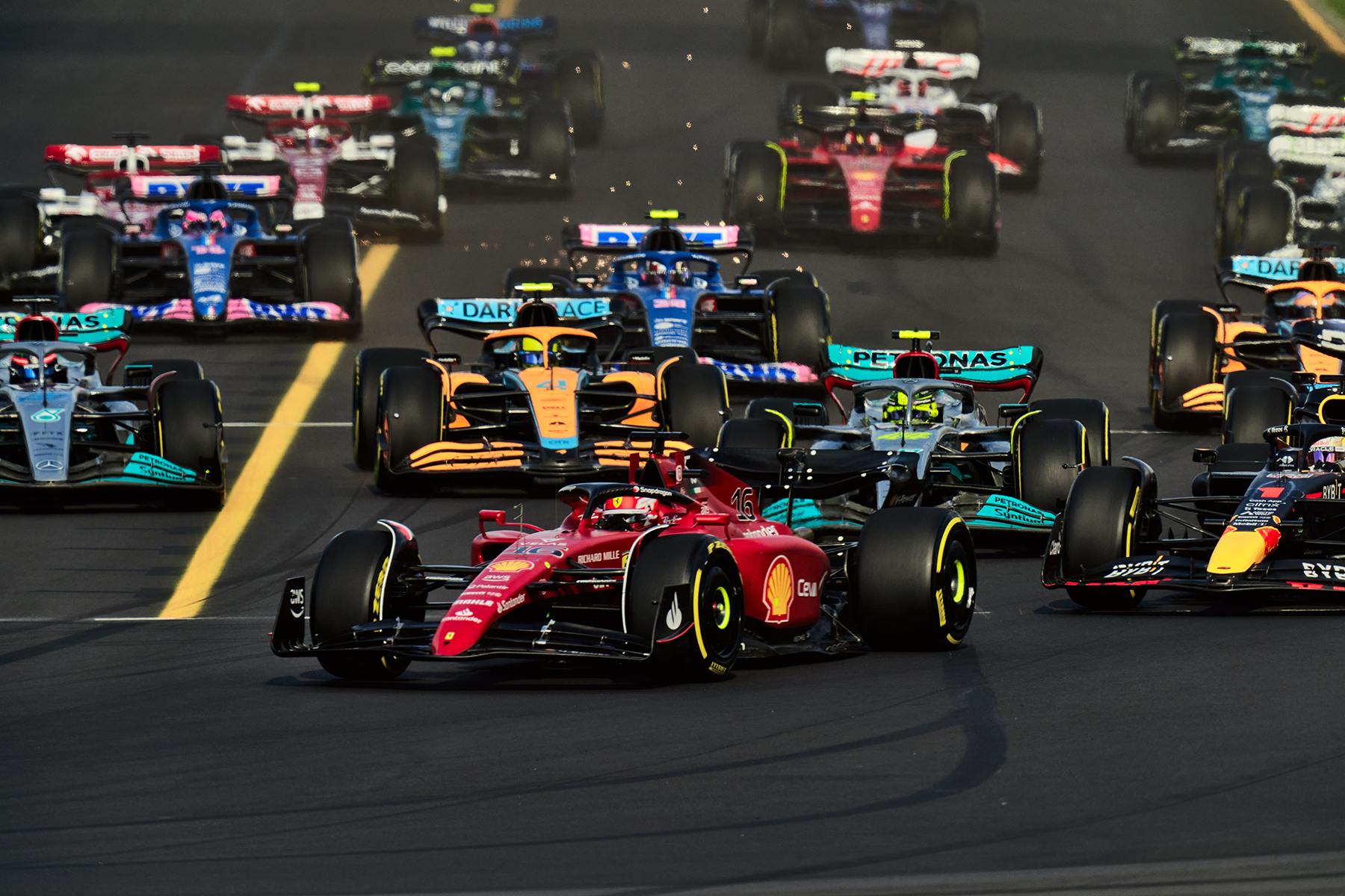 Formel 1 Start Australien 2022