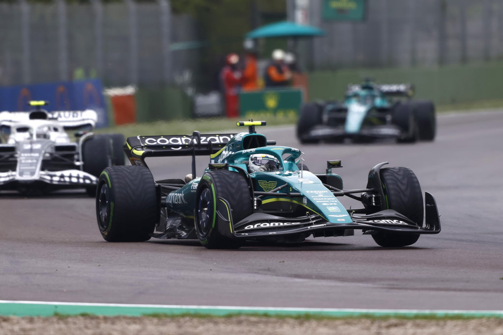 Formel 1 Vettel Aston Martin Imola GP 2022