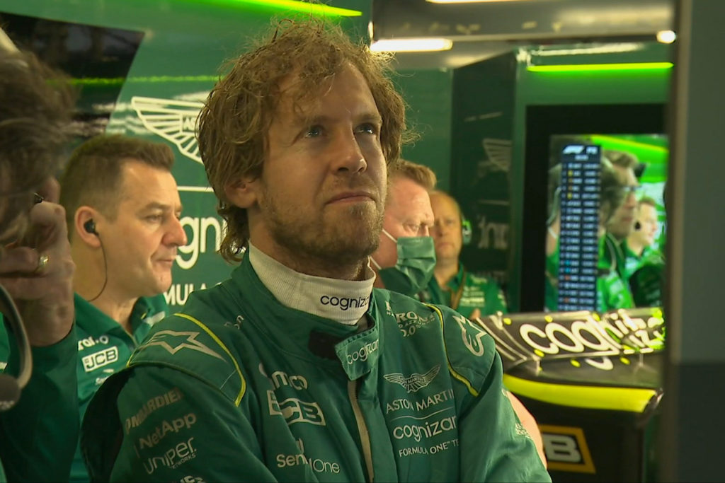 Formel 1 Sebastian Vettel Australien GP 2022 FP2