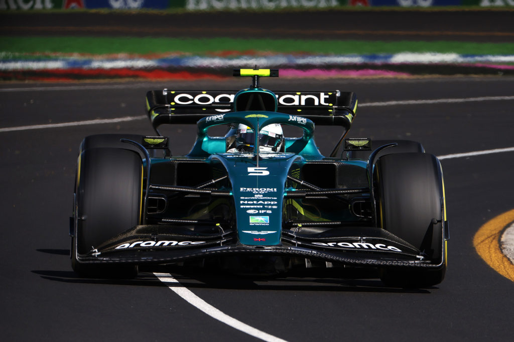 Formel 1 Vettel Aston Martin Australien 2022 Quali